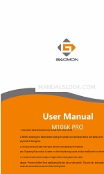 GAOMON M106K PRO Manual do utilizador