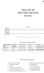 DecorQuip ROLLER 38 Schnellstart-Handbuch