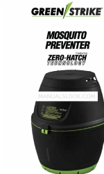 Green Strike Mosquito Preventer Featuring Zero-Hatch Technology Instrukcja obsługi