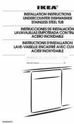 IKEA IUD8500BX1 Instrukcja instalacji