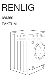 IKEA IWM60 Manuale d'uso