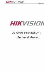 HIKVISION DS-7004HI Technisch handboek