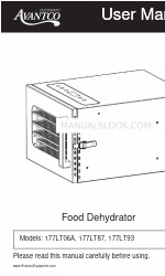 Avantco 177LT87 Podręcznik użytkownika
