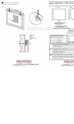 Decotec NARCISSE 1745602 지침