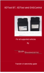 Gap Diagnostic IIDTool Manuale d'uso e manutenzione