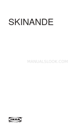 IKEA SKINANDE Manual