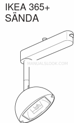 IKEA 365+ SANDA SPOTLIGHT Instrukcja obsługi