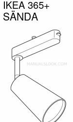 IKEA 365+ SANDA SPOTLIGHT Handbuch