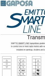 GAPOSA Emitto Smart Line 매뉴얼