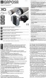 GAPOSA XQ60 Instructies