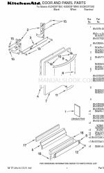 KitchenAid KUDK03FTSS0 Lista części