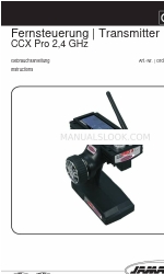 Jamara CCX Pro Instructions Manual