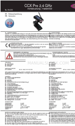 Jamara CCX Pro 2,4 GHz Instruksi