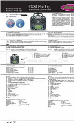 Jamara FCX6 Pro Tel Instruction