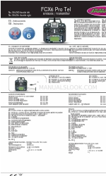 Jamara FCX6 Pro Tel Instruction