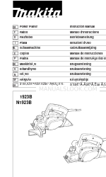 Makita 1923B Manual de instruções