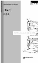 Makita 2012NB Manuale di istruzioni