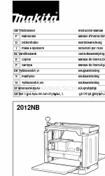 Makita 2012NB Kullanım Kılavuzu