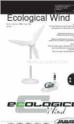 Jamara Ecological Wind Petunjuk Manual