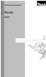 Makita 3600H Manual de instrucciones