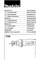 Makita 3706 Gebruiksaanwijzing