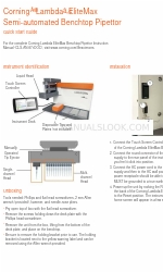 CORNING Lambda EliteMax Schnellstart-Handbuch