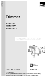 Makita 3707 Instrukcja obsługi