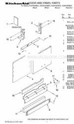 KitchenAid KUDP02IRBL2 Перелік деталей