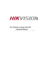 HIKVISION DS-7204HVI-S Series 기술 매뉴얼