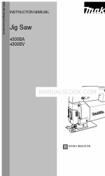 Makita 4300BA Manuale di istruzioni