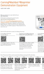 CORNING Matribot Bioprinter Manuale di avvio rapido