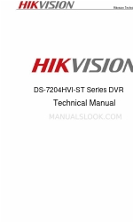 HIKVISION DS-7204HVI-ST テクニカル・マニュアル