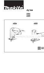 Makita 4304 Kullanıcı Kılavuzu