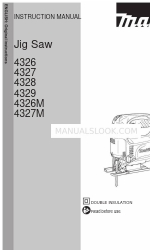 Makita 4327 Instrukcja obsługi