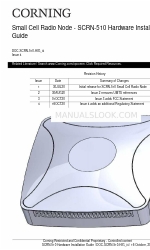 CORNING SCRN-510 Donanım Kurulum Kılavuzu