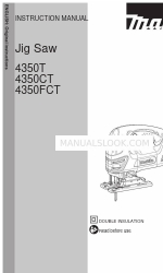 Makita 4350CT 사용 설명서