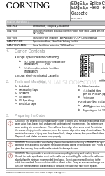 CORNING EDGE Field-Terminated Cassette Manual