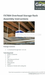 GARAGEFLEX FX7004 Montage-instructies