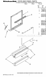 KitchenAid KUDS24SEAL3 Onderdelenlijst