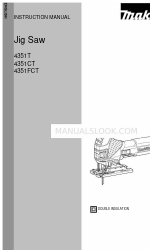 Makita 4351CT 取扱説明書