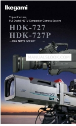 Ikegami HDK-727 Panduan Tambahan