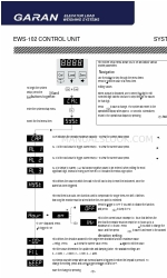 GARAN EWS-102 Налаштування системи