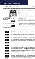 GARAN EWS-102 Configuración del sistema