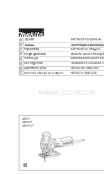 Makita 4351FCT Instruction Manual