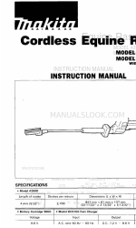 Makita 4399D Manuale di istruzioni