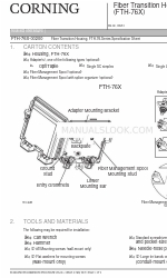 CORNING FTH-76S-00200 Manual de inicio rápido