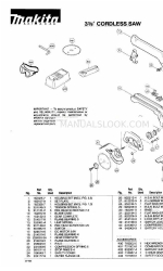 Makita 5090D Список деталей