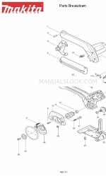 Makita 5090D 部品内訳