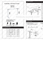 Avante HED102D Lift Instruções de montagem