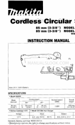 Makita 5092D 取扱説明書